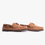 Hush Puppies HENRY Mens Boat Shoes Tan