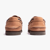 Hush Puppies HENRY Mens Boat Shoes Tan