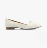 Hush Puppies MARLEY Womens Ballerina Pumps White