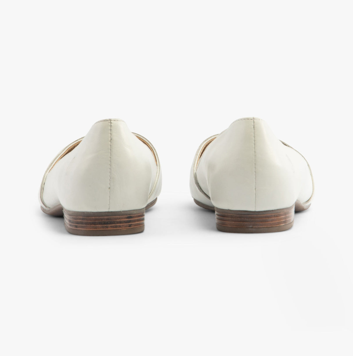 Hush Puppies MARLEY Womens Ballerina Pumps White