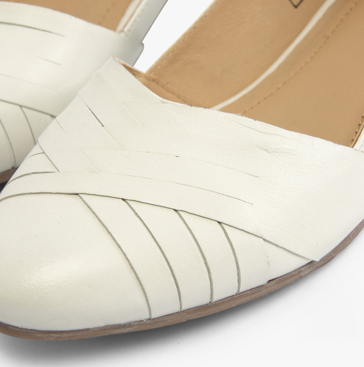 Hush Puppies MARLEY Womens Ballerina Pumps White