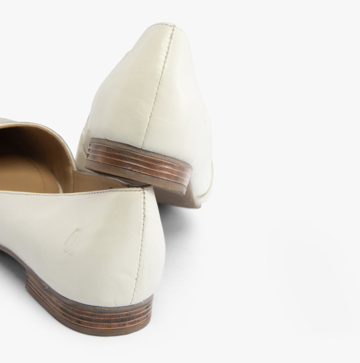 Hush Puppies MARLEY Womens Ballerina Pumps White