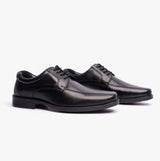 Hush Puppies BRANDON Mens Leather Formal Shoes Black