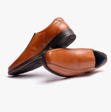 Hush Puppies BRODY Mens Slip-On Shoes Tan