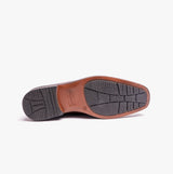 Hush Puppies BRODY Mens Slip-On Shoes Chocolate