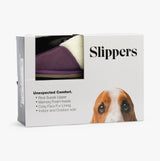 Hush Puppies ARIANNA Womens Suede Mule Slippers Purple