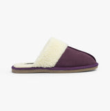 Hush Puppies ARIANNA Womens Suede Mule Slippers Purple