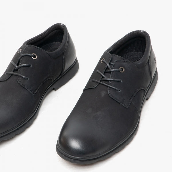 Hush Puppies TREVOR Mens Shoes Black