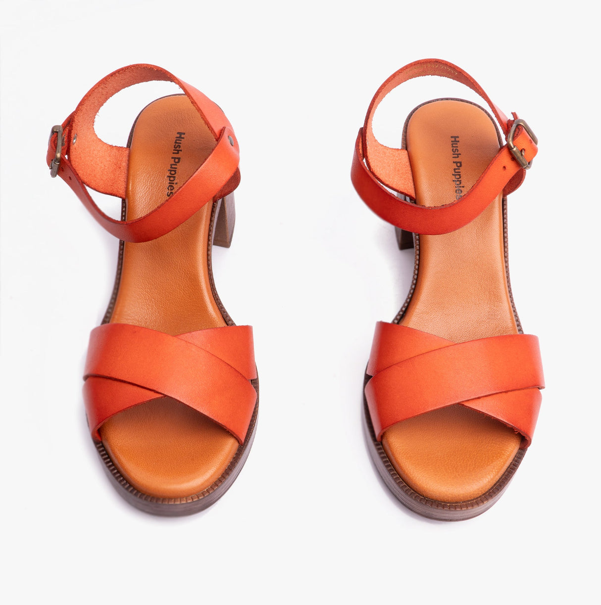 Hush Puppies GEORGIA Womens Sandals Orange