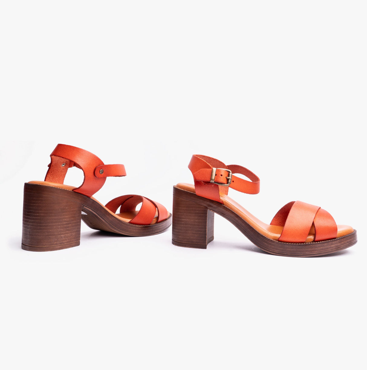 Hush Puppies GEORGIA Womens Sandals Orange