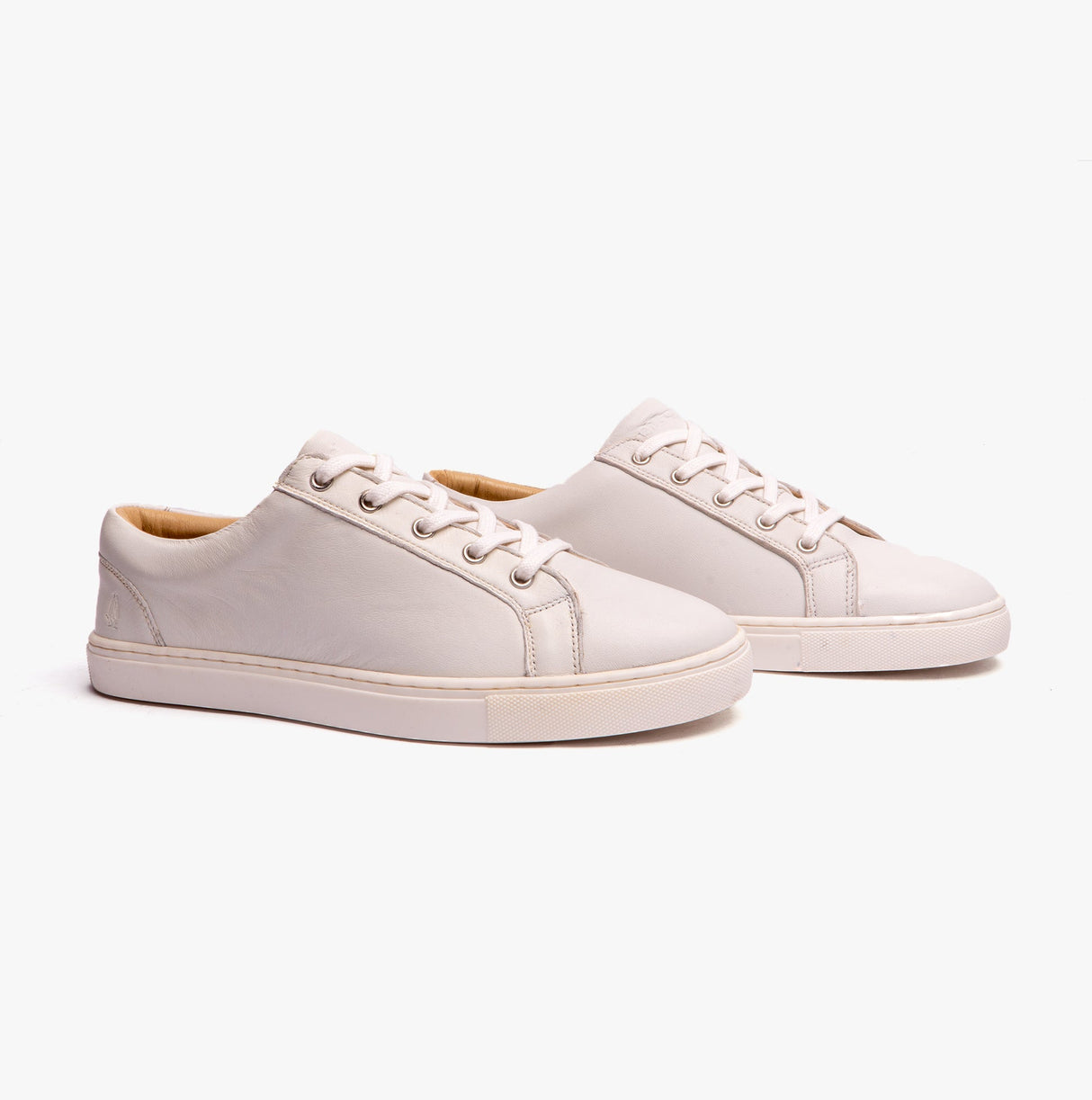 Hush Puppies TESSA Womens Lace-Up Trainers White