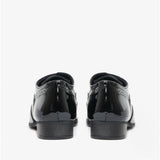 Hush Puppies KADA Girls School Shoes Black Patent