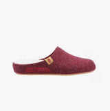 Hush Puppies THE GOOD SLIPPER Womens Recycled Mule Slippers Dark Red