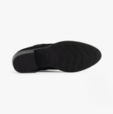 Hush Puppies ISOBEL Womens Leather Ankle Boots Black