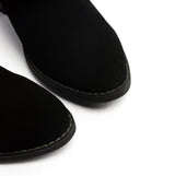 Hush Puppies ISOBEL Womens Leather Ankle Boots Black