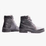 Hush Puppies ANNAY Womens Leather Ankle Boots Black