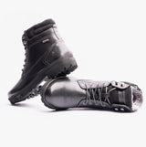 Hush Puppies ANNAY Womens Leather Ankle Boots Black