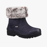 Hush Puppies ALICE Womens Ankle Boots Navy