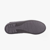 Hush Puppies ASHTON Mens Suede Leather Mule Slippers Brown