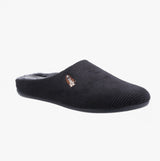Hush Puppies REID Mens Mule Slippers Black