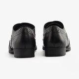 Hush Puppies KADA Girls Leather School Shoes Black