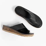 Hush Puppies ELISSA Womens Toepost Sandals Black