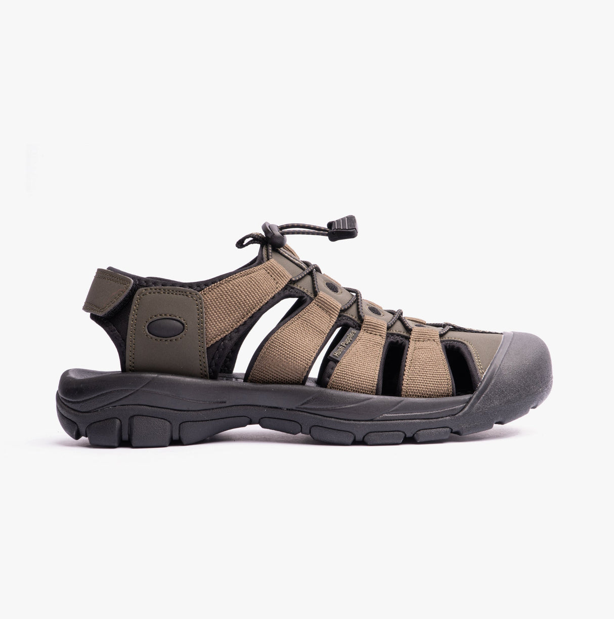 Hush Puppies PERU Mens Sandals Khaki