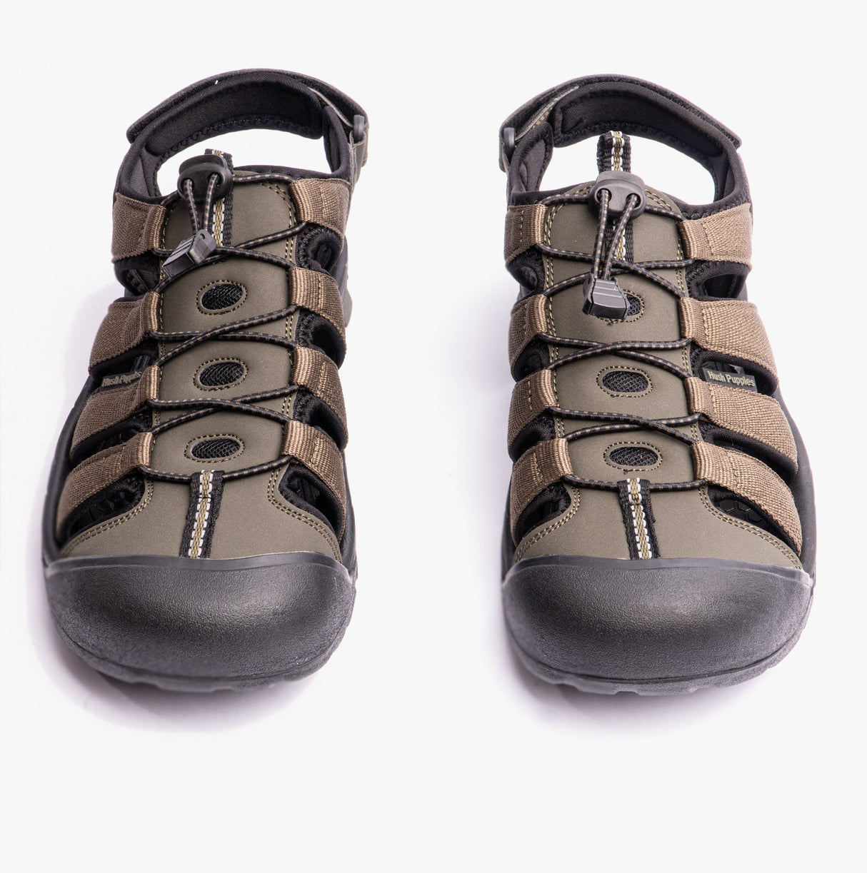 Hush Puppies PERU Mens Sandals Khaki