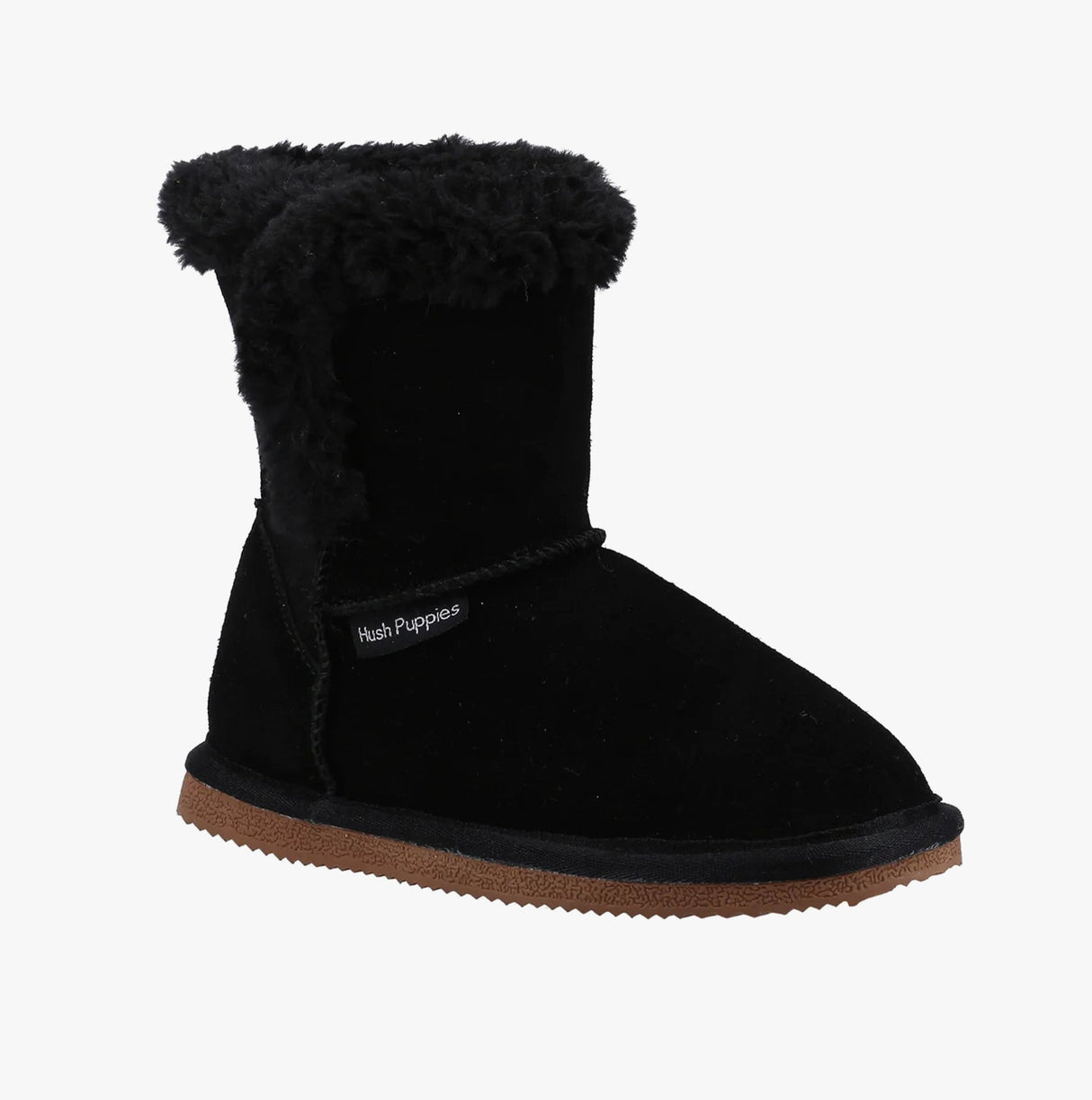 Hush Puppies ASHLYNN SLIPPER Girls Slippers Black