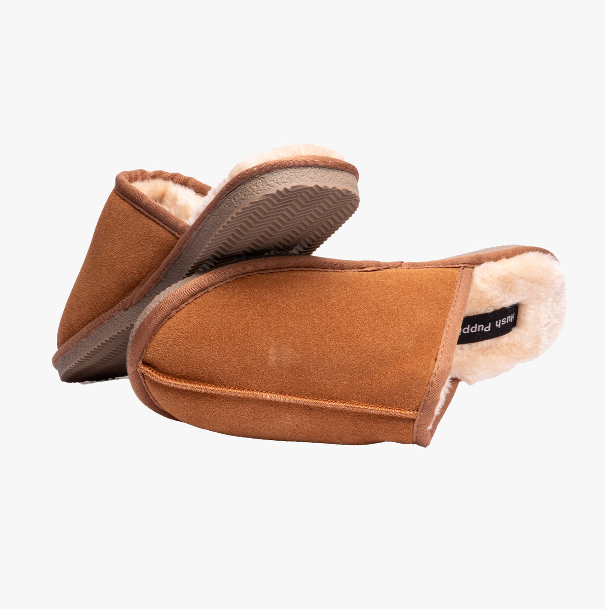 Hush Puppies COADY SLIPPER Classic Mens Slippers Tan