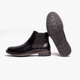 Hush Puppies JUSTIN Mens Chelsea Boots Black