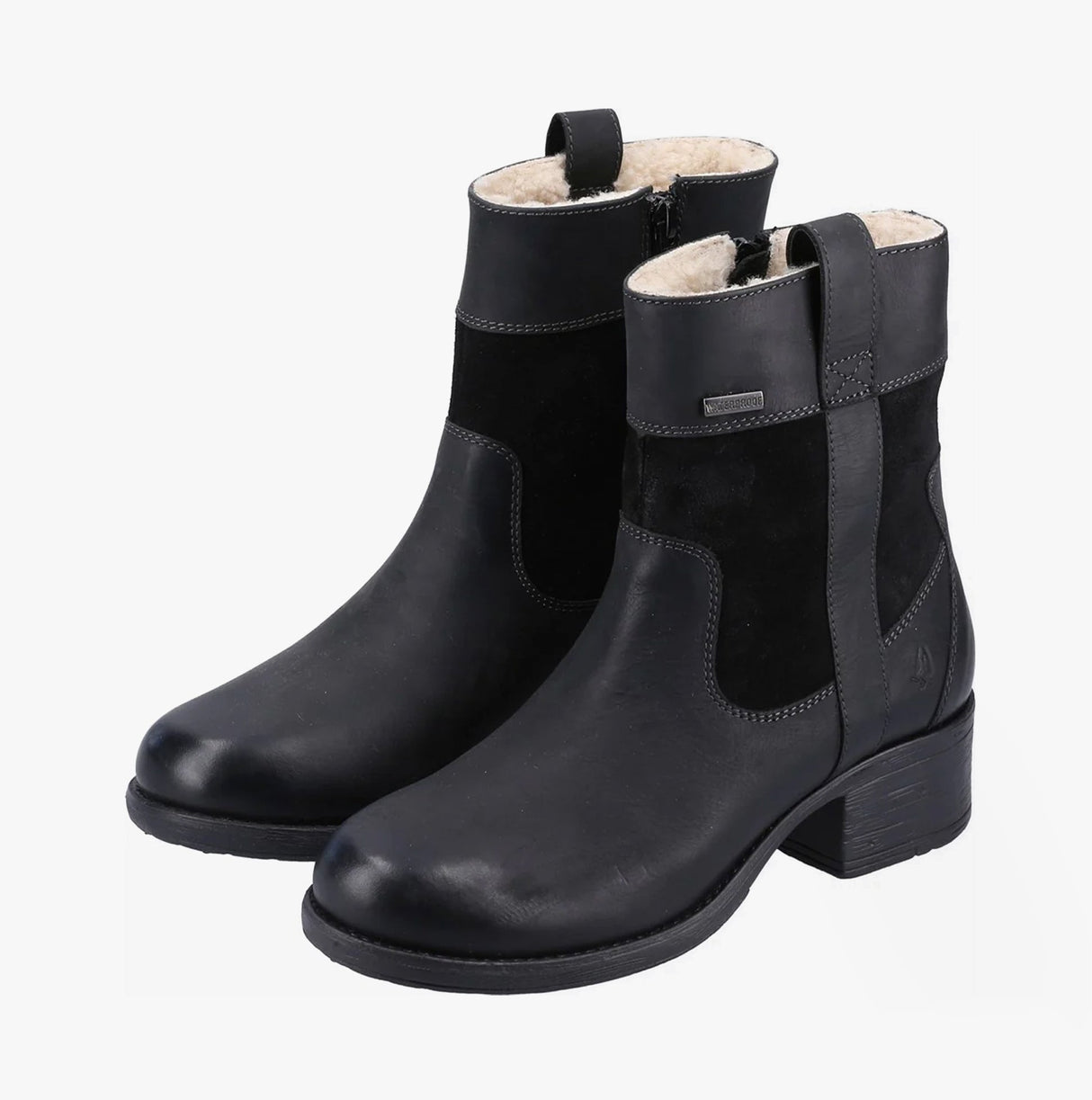 Hush Puppies SASKIA Womens Boots Black