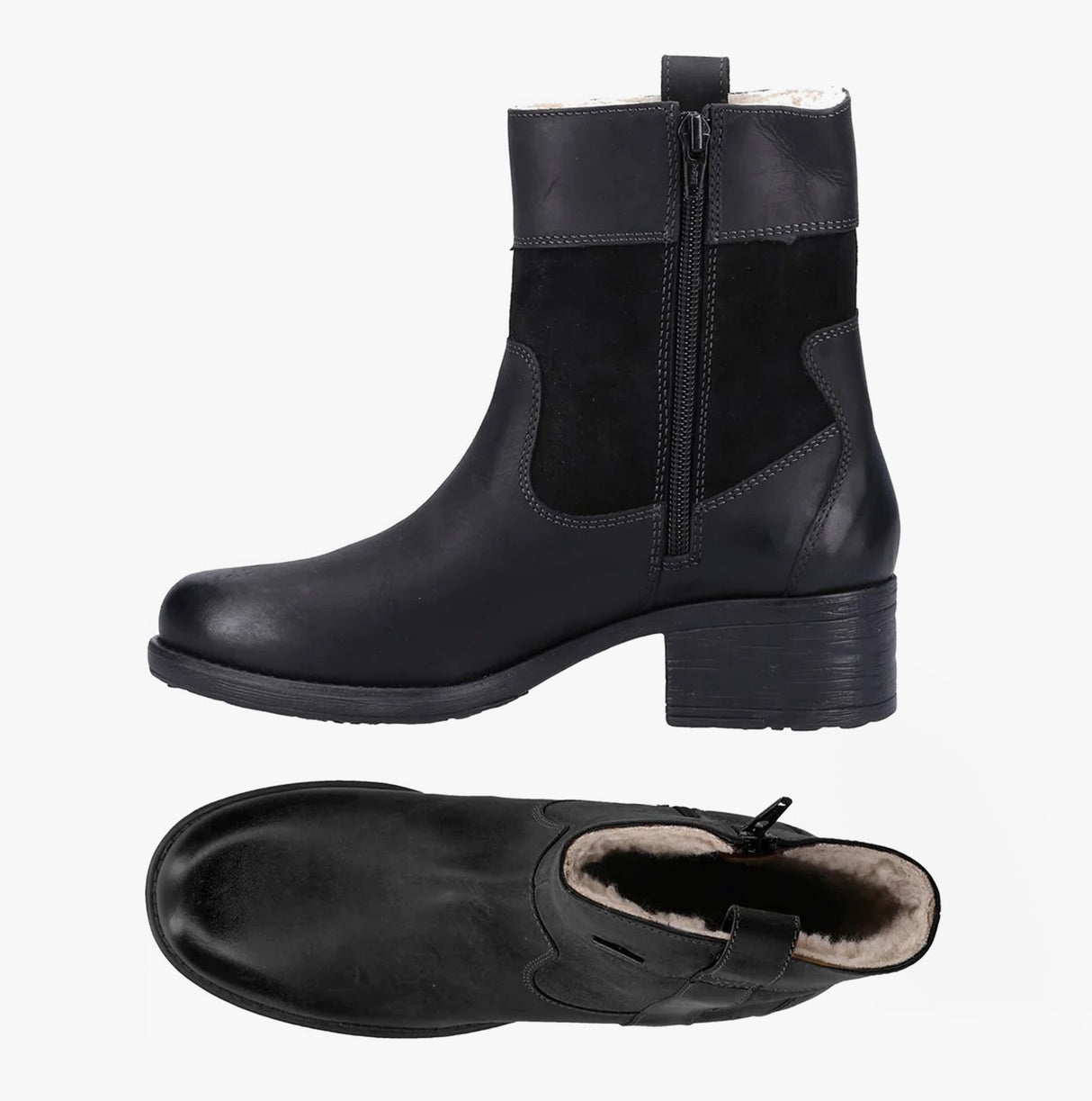 Hush Puppies SASKIA Womens Boots Black