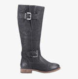 Hush Puppies ESTELLE Womens Long Boots Black