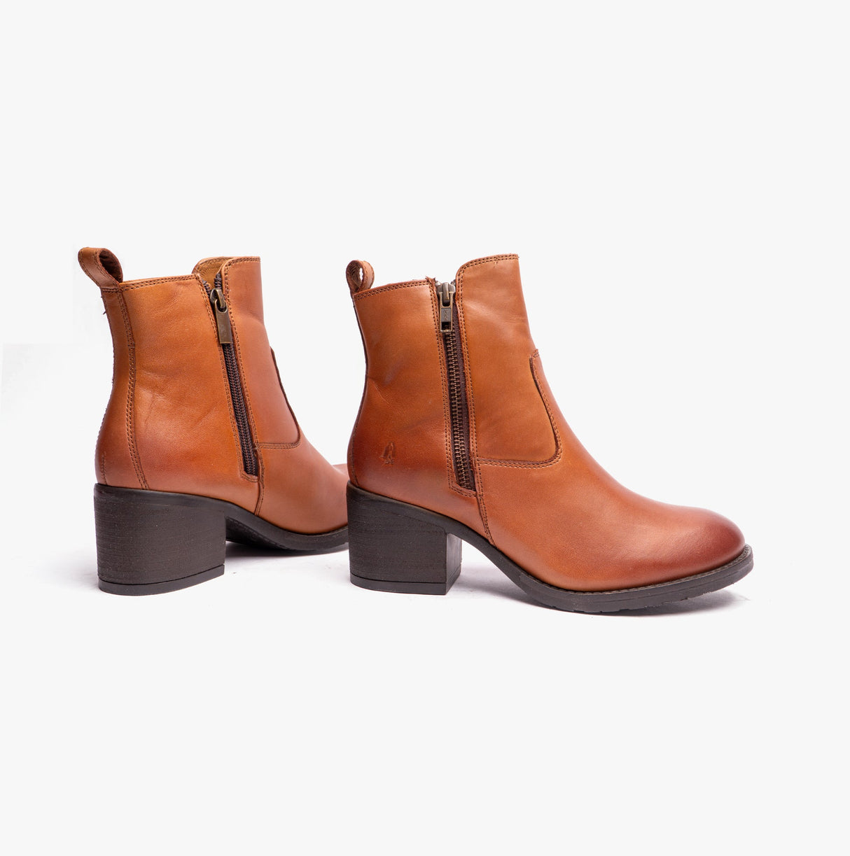 Hush Puppies HELENA Womens Ankle Boots Tan