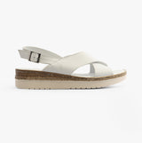 Hush Puppies SAPHIRA Womens Slingback Sandals White
