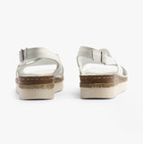 Hush Puppies SAPHIRA Womens Slingback Sandals White