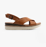 Hush Puppies SAPHIRA Womens Slingback Sandals Tan