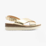 Hush Puppies SAPHIRA Womens Slingback Sandals Gold