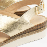 Hush Puppies SAPHIRA Womens Slingback Sandals Gold