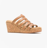 Hush Puppies WILLOW SLIDE Womens Sandals Tan