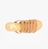 Hush Puppies WILLOW SLIDE Womens Sandals Tan
