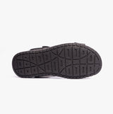Hush Puppies NEVILLE QUARTER STRAP Mens Sandals Black