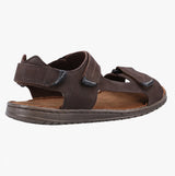 Hush Puppies NEVILLE QUARTER STRAP Mens Sandals Brown