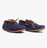 Hush Puppies REUBEN Mens Boat Shoes Navy