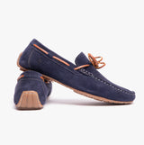 Hush Puppies REUBEN Mens Boat Shoes Navy