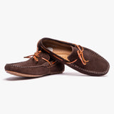 Hush Puppies REUBEN Mens Boat Shoes Brown
