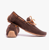 Hush Puppies REUBEN Mens Boat Shoes Brown