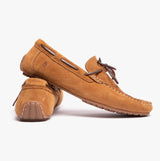 Hush Puppies REUBEN Mens Boat Shoes Tan