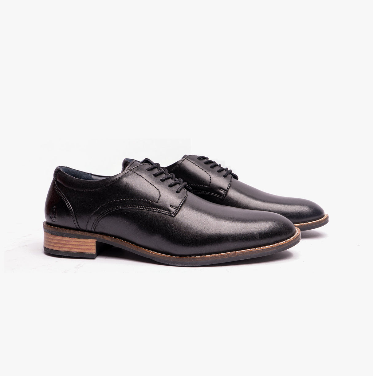 Hush Puppies DAMIEN Mens Formal Lace-Up Shoes Black